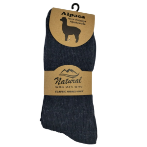 Alpaca wool socks front picture