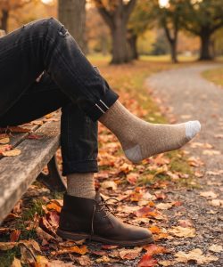 merino wool blend lifestyle picture